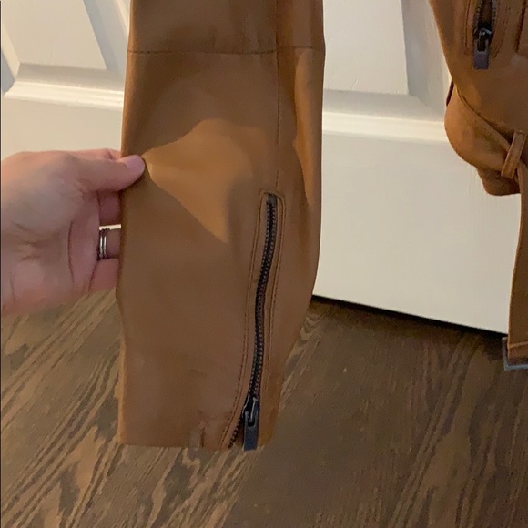 Stefanel Leather Jacket Cognac from Italy - Picture 7 of 17